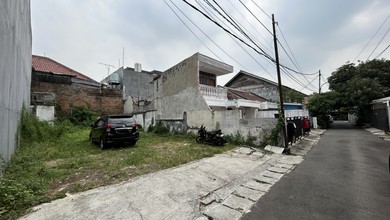 Tanah Kavling di Dalam Komplek Tebet Barat Luas 151 M, Lebar 8 Panjang 18