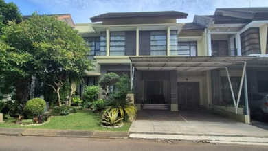 Rumah di dalam komplek cluster emerald residence depan taman, bintaro jaya sektor 9