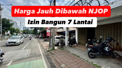 [ Komersial Dibawah NJOP ] Jl Soepomo Raya Tebet Izin Bangun 7 Lantai