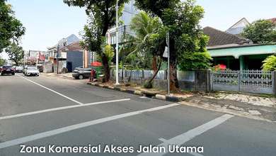 Rumah Hitung Tanah Zona Komersial Akses Jalan Utama