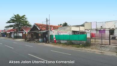 Tanah Kavling Kalimalang Siap Bangun Akses Jalan Utama 