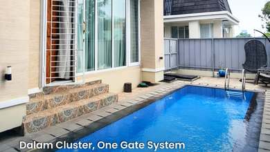 Rumah Kemang 2 LT Dalam Cluster Siap Huni Akses Jalan 2Mobil