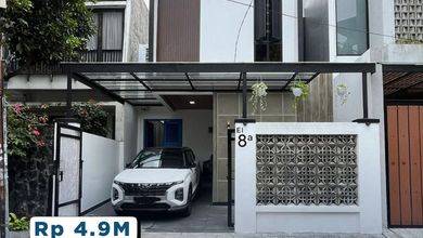 Jual Rumah Baru area Bendungan Hilir, Jakarta Pusat LT 115 m2