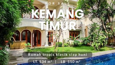 Nego Rumah Bagus Furnished Kemang Jakarta Selatan SHM 