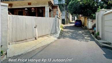 Tanah 623M2 SHM Seharga NJOP di Kemang Jakarta Selatan