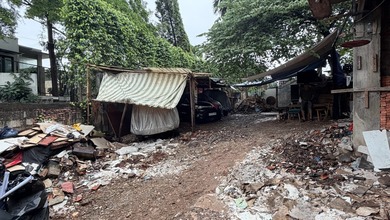 Tanah 623M2 SHM Seharga NJOP di Kemang Jakarta Selatan