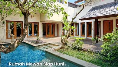Siap Huni, Rumah, 2 Lantai, SHM, Dekat Sekolah Internasional, Bebas Banjir,