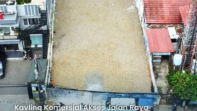 Dijual Kavling Tanah Murah Siap Bangun Akses Jalan Utama Lokasi Bukit Duri Tebet