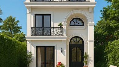 Rumah Baru Desain Fresh Ada Private Pool & Lift Nya