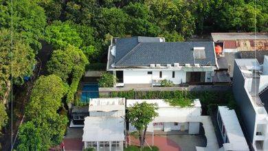 Rumah Modern area Kebayoran Baru, Jakarta Selatan, LT 424 m2