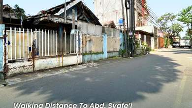 Rumah Hancur Hitung Tanah di Kasablanka Cocok Buat Kost