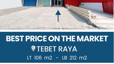 Ruko Best Location Dijual Tebet Harga Murah Nego
