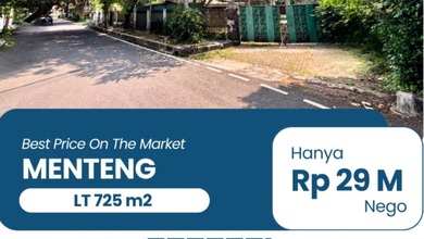Rumah Lama Hitung Tanah Best Area Menteng
