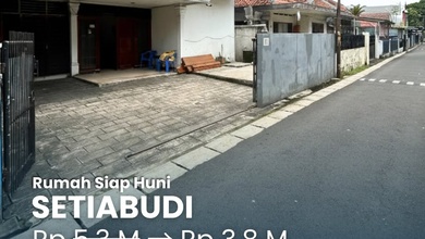 Turun Harga Banyak Rmah Tanah Luas Dkt Lokasi Komersil Setiabudi