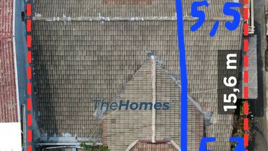 Tanah 82.0 m² SHM di Tebet