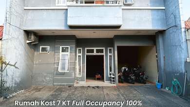Rumah Kost 2 Lt7 KT Full Okupansi di Tebet Barat