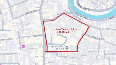 Jarang ada nihh. Hotel 4 Lantai 15000++ m2 Jual Tanah di daerah Tebet