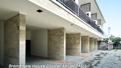 Satu Satunya Rumah Dalam Cluster di Tebet 2 M An, Akses Jalan 2 Mobil One Gate System