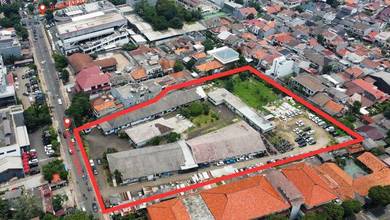 Tanah Komersial Tebet Raya, Lt 10.874 M2, Jarang Ada 